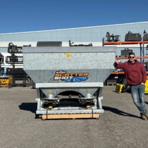 3 Yard - HLA HS300 Salt & Sand Spreader - Wheel Loader